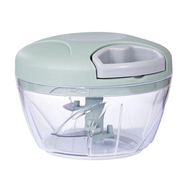 500/900ML Manual Meat Mincer & Garlic Chopper – Vegetable, Onion, Multiuse Press Crusher