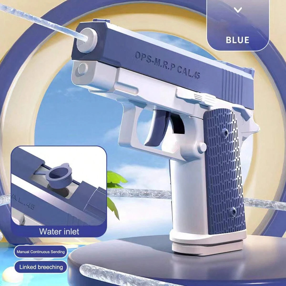 HydroBlast Water Gun – Summer Pool & Beach Toy for Outdoor Water Fights