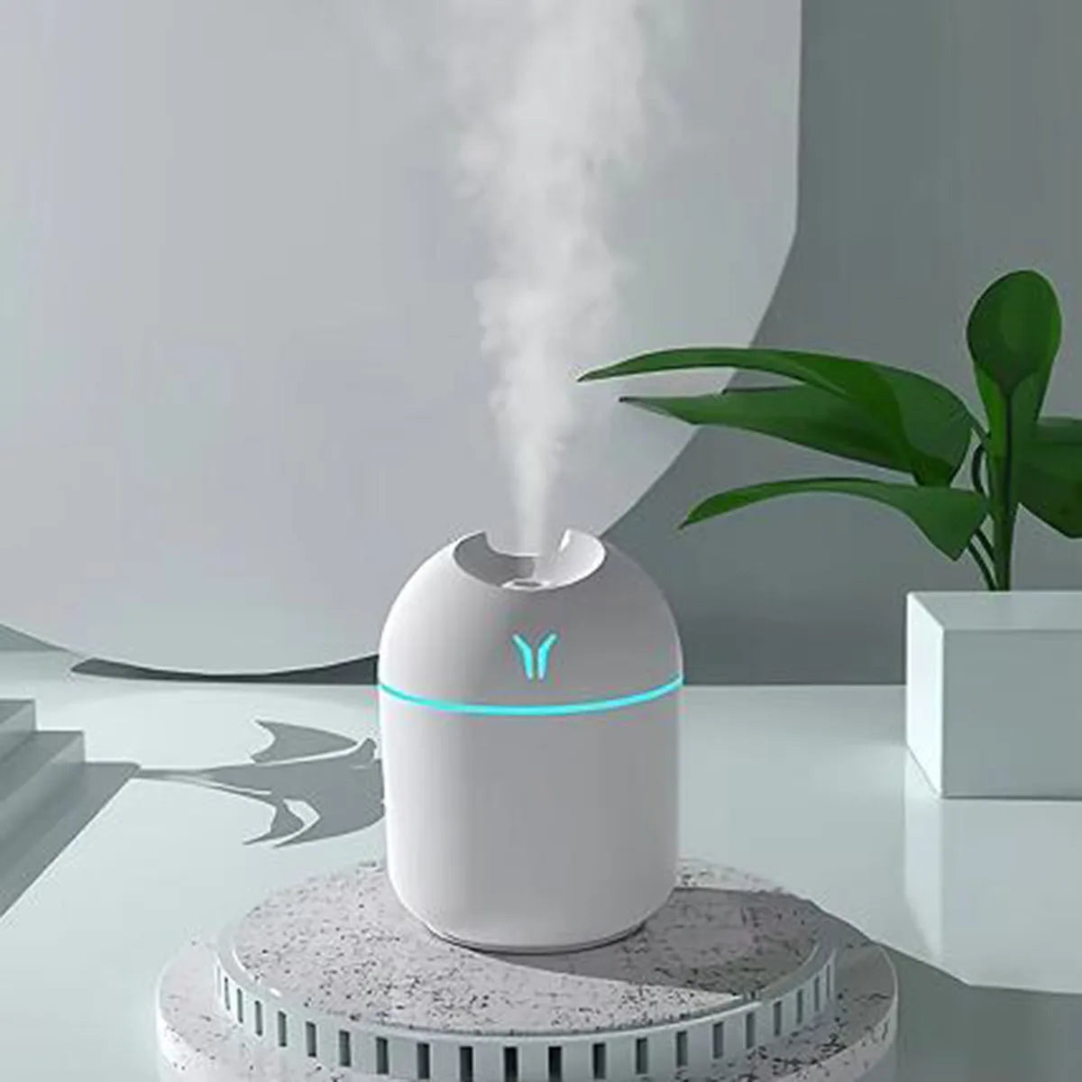 Portable 250ml Mini Spray Mist Humidifier & Aroma Diffuser – USB Car & Travel Friendly