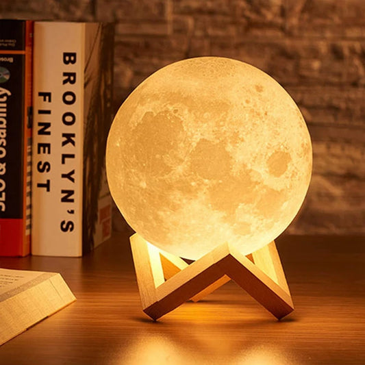 LED Moon and Stars Night Light – Ideal for Bedroom Décor & Gifts