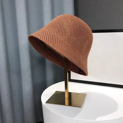 Summer Bucket Hat – Breathable, Foldable Sun Cap for Outdoors & Beach