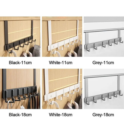 Door-Mount Hook Rack 9 (6) – Multiuse