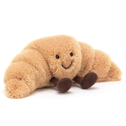 Cute Croissant Plush – Soft Stuffed Toy Gift