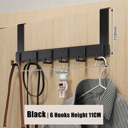 Door-Mount Hook Rack 9 (6) – Multiuse