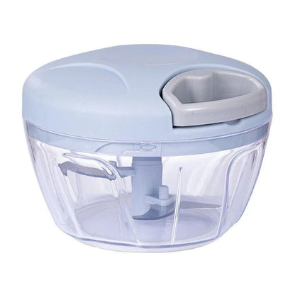 500/900ML Manual Meat Mincer & Garlic Chopper – Vegetable, Onion, Multiuse Press Crusher