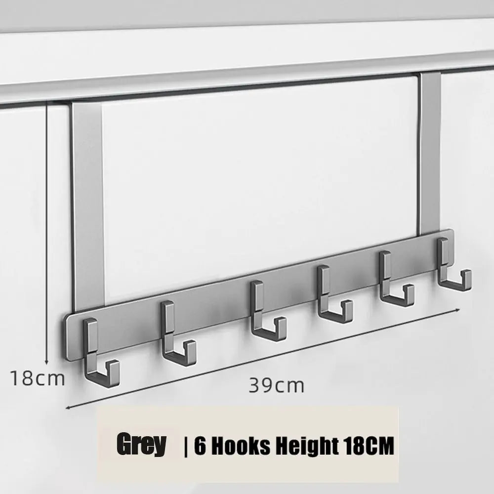 Door-Mount Hook Rack 9 (6) – Multiuse