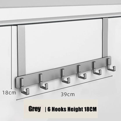 Door-Mount Hook Rack 9 (6) – Multiuse