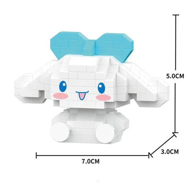 Sanrio Character Building Blocks Set – Hello Kitty, My Melody & More