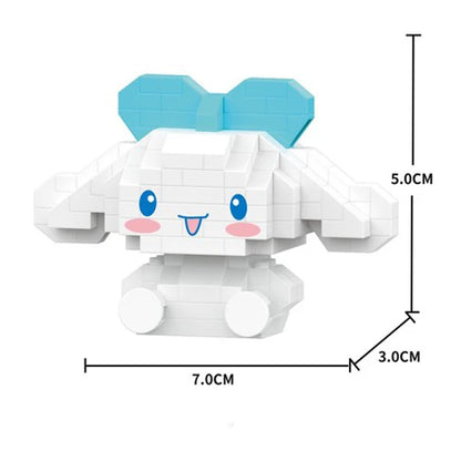 Sanrio Character Building Blocks Set – Hello Kitty, My Melody & More