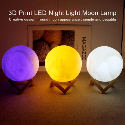 LED Moon and Stars Night Light – Ideal for Bedroom Décor & Gifts