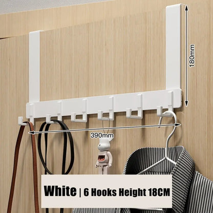 Door-Mount Hook Rack 9 (6) – Multiuse