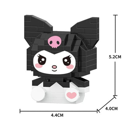 Sanrio Character Building Blocks Set – Hello Kitty, My Melody & More