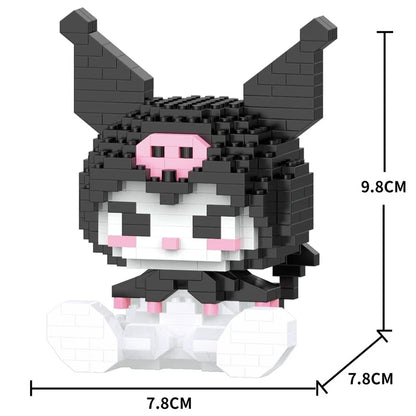 Sanrio Character Building Blocks Set – Hello Kitty, My Melody & More