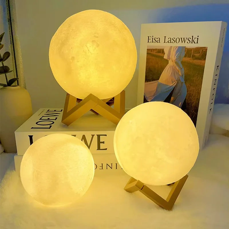 LED Moon and Stars Night Light – Ideal for Bedroom Décor & Gifts