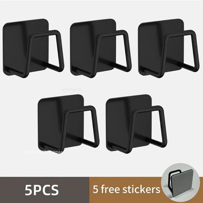Stainless Steel Self-Adhesive Sponge Holder & Drying Rack