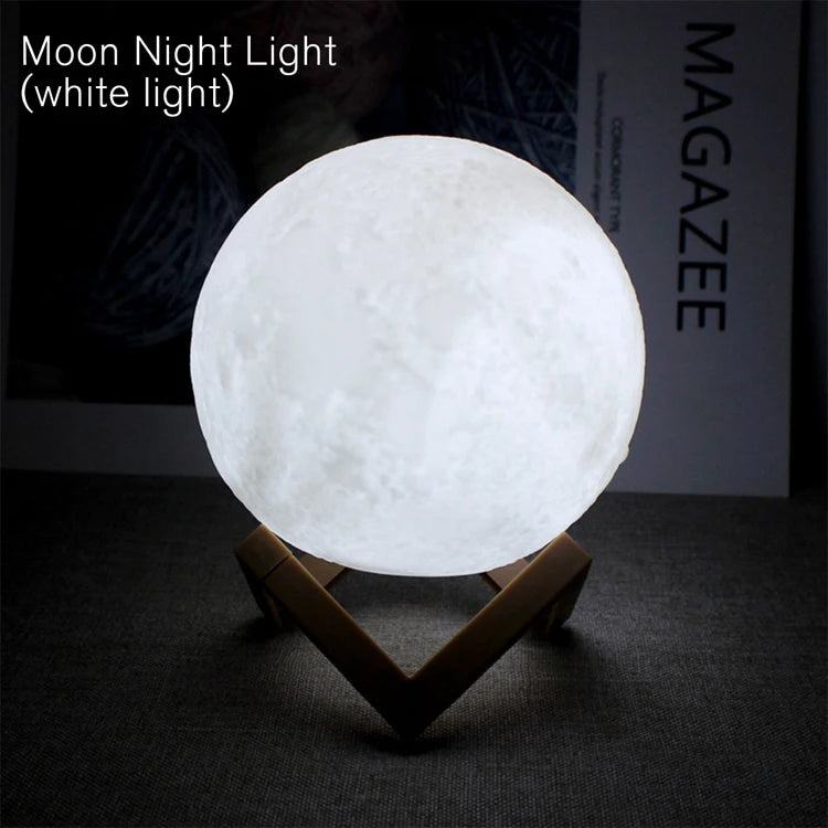 LED Moon and Stars Night Light – Ideal for Bedroom Décor & Gifts