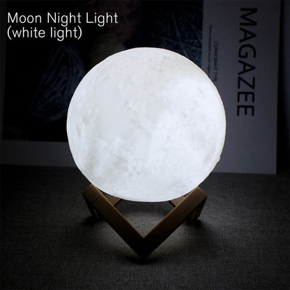 LED Moon and Stars Night Light – Ideal for Bedroom Décor & Gifts
