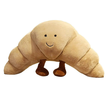 Cute Croissant Plush – Soft Stuffed Toy Gift