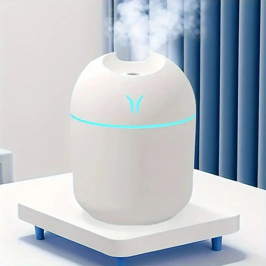 Portable 250ml Mini Spray Mist Humidifier & Aroma Diffuser – USB Car & Travel Friendly