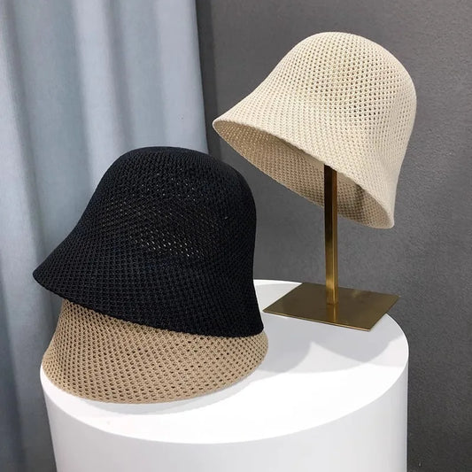Summer Bucket Hat – Breathable, Foldable Sun Cap for Outdoors & Beach