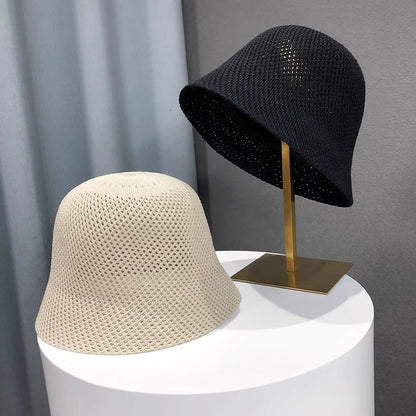 Summer Bucket Hat – Breathable, Foldable Sun Cap for Outdoors & Beach