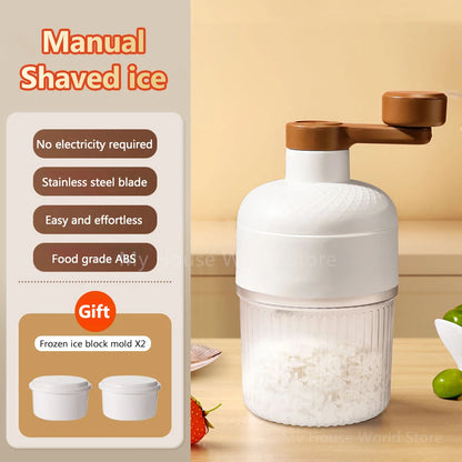 FrostBite Mini – Handheld Shaved Ice & Milkshake Maker