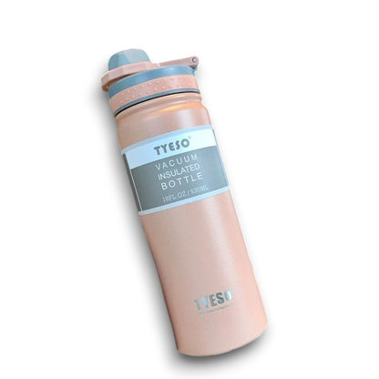 Tyeso 750ML Stainless Steel Insulated Bottle – Thermos Travel Mug