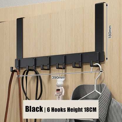 Door-Mount Hook Rack 9 (6) – Multiuse