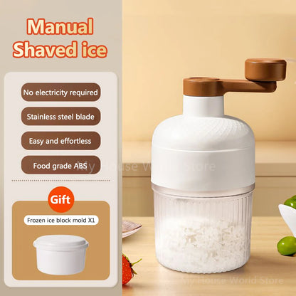 FrostBite Mini – Handheld Shaved Ice & Milkshake Maker