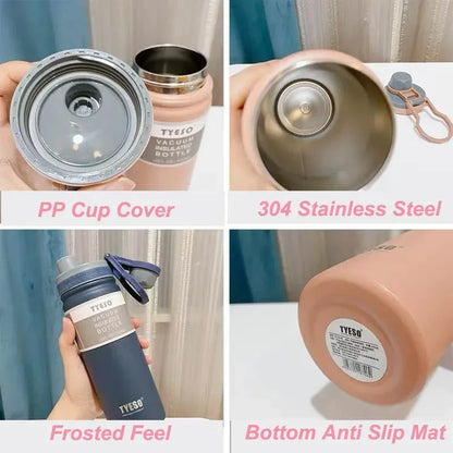 Tyeso 750ML Stainless Steel Insulated Bottle – Thermos Travel Mug