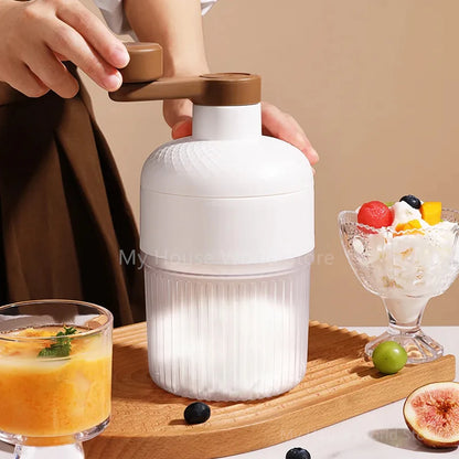 FrostBite Mini – Handheld Shaved Ice & Milkshake Maker