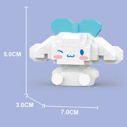 Sanrio Character Building Blocks Set – Hello Kitty, My Melody & More