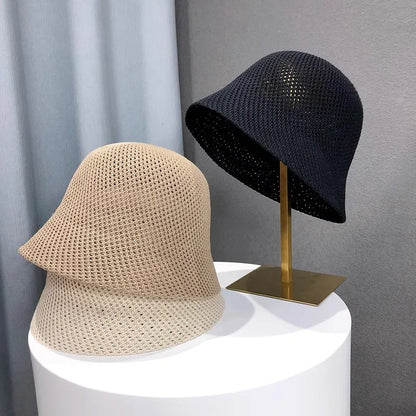 Summer Bucket Hat – Breathable, Foldable Sun Cap for Outdoors & Beach