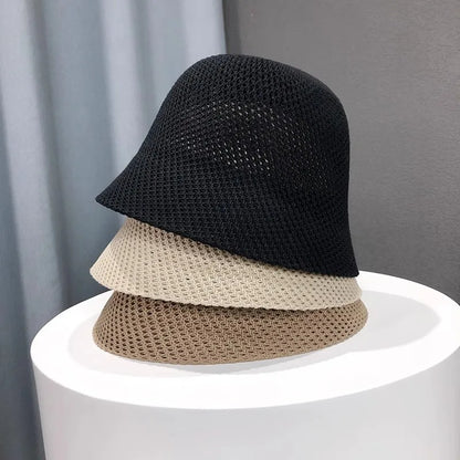 Summer Bucket Hat – Breathable, Foldable Sun Cap for Outdoors & Beach