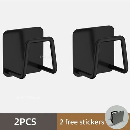 Stainless Steel Self-Adhesive Sponge Holder & Drying Rack