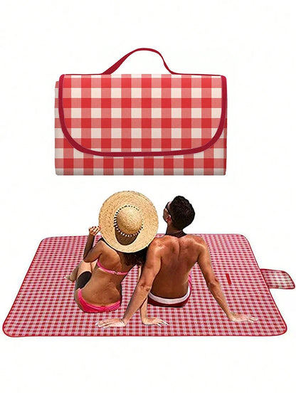 Lightweight Beach & Picnic Blanket – 140×190cm