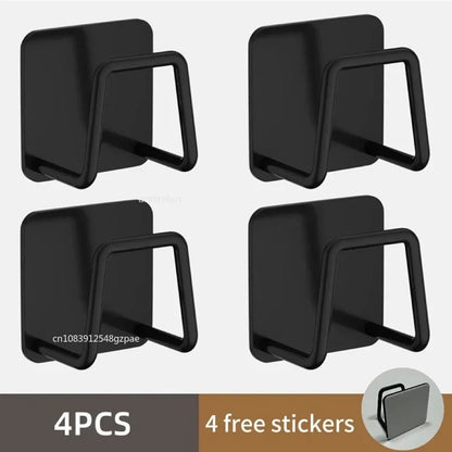 Stainless Steel Self-Adhesive Sponge Holder & Drying Rack