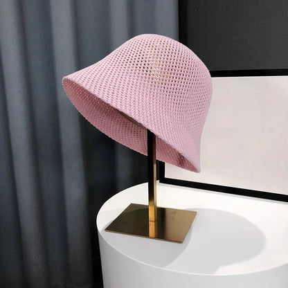 Summer Bucket Hat – Breathable, Foldable Sun Cap for Outdoors & Beach