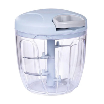 500/900ML Manual Meat Mincer & Garlic Chopper – Vegetable, Onion, Multiuse Press Crusher