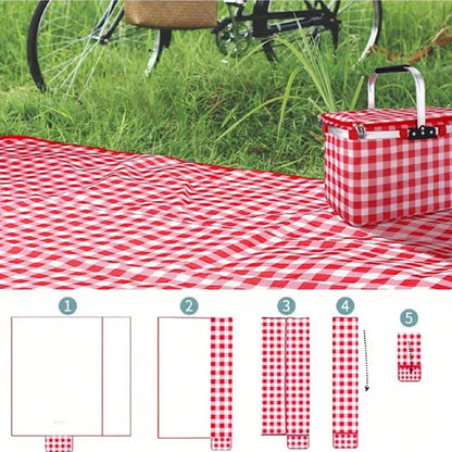 Lightweight Beach & Picnic Blanket – 140×190cm