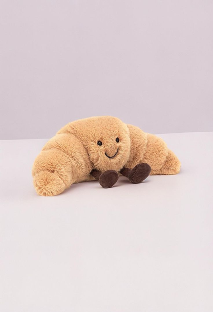 Cute Croissant Plush – Soft Stuffed Toy Gift