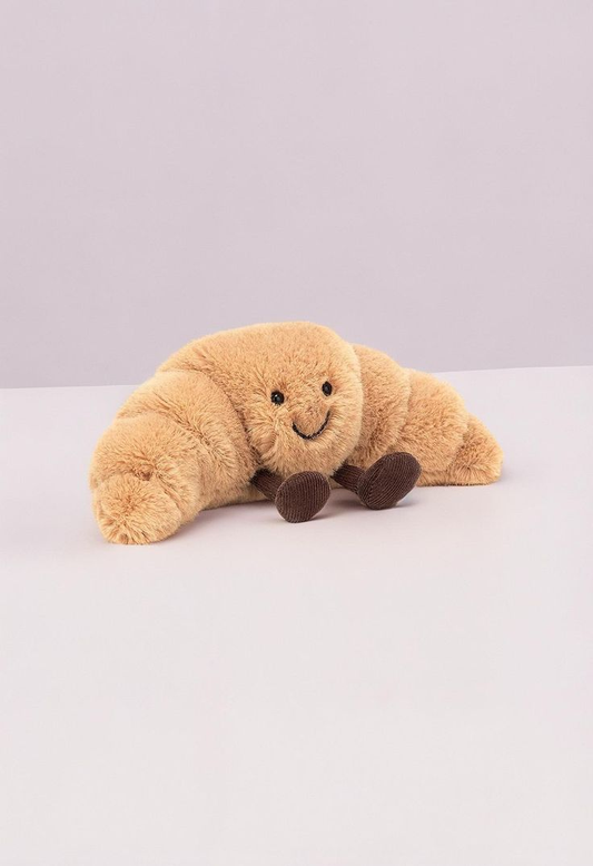 Cute Croissant Plush – Soft Stuffed Toy Gift