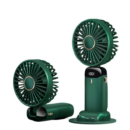 Handheld Mini Foldable & Portable Fan - USB Rechargeable Fan